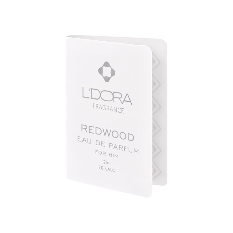 تستر ادوپرفیوم مردانه مدل REDWOOD لدورا فرگرنس 2 میلی لیتر