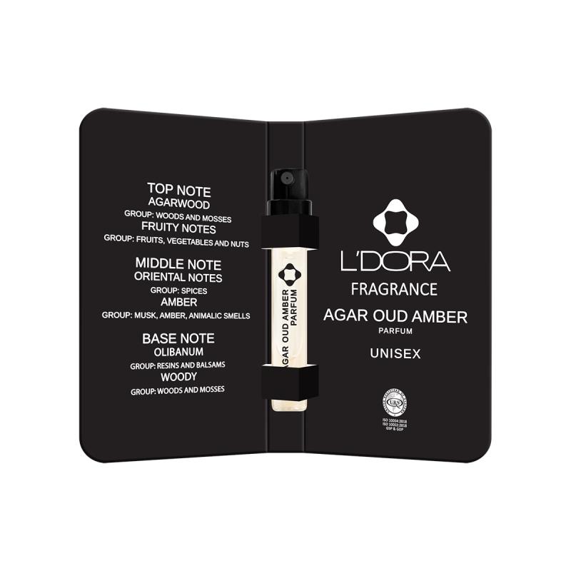 پرفیوم AGAR OUD AMBER لدورا فرگرنس 100 میلی‌لیتر