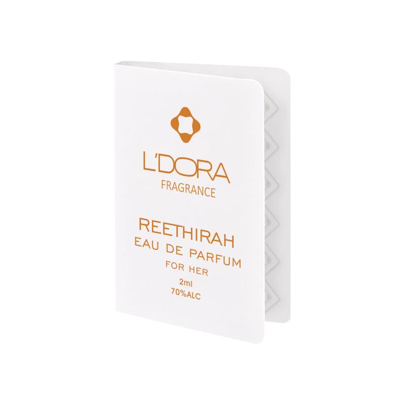 تستر ادوپرفیوم زنانه مدل REETHI RAH لدورا فرگرنس 2 میلی لیتر