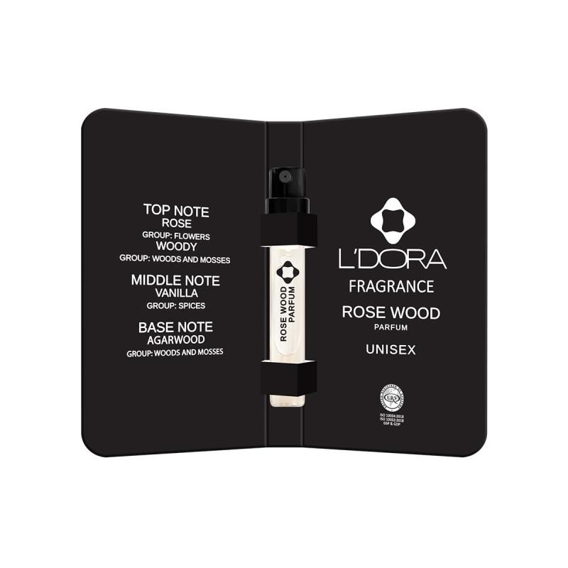 تستر پرفیوم ROSE WOOD لدورا فرگرنس
