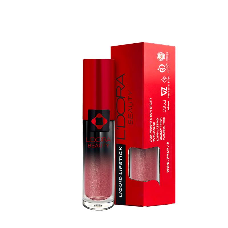 رژلب مایع کالباسی روشن لدورا