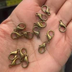 قفل طوطی برنزی 12 میل