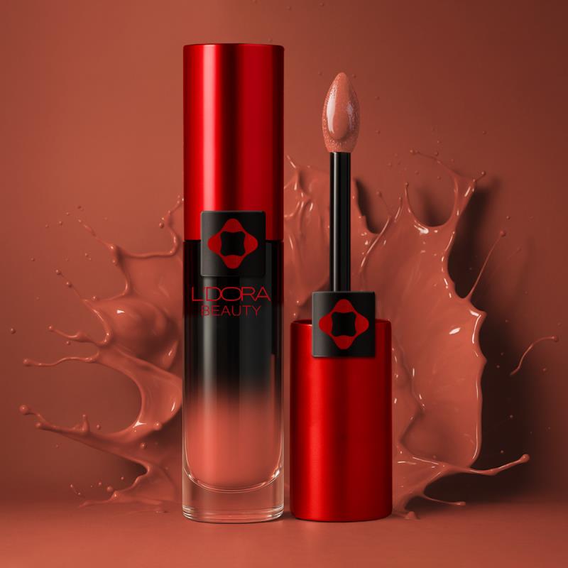 رژلب مایع گوشتی روشن لدورا