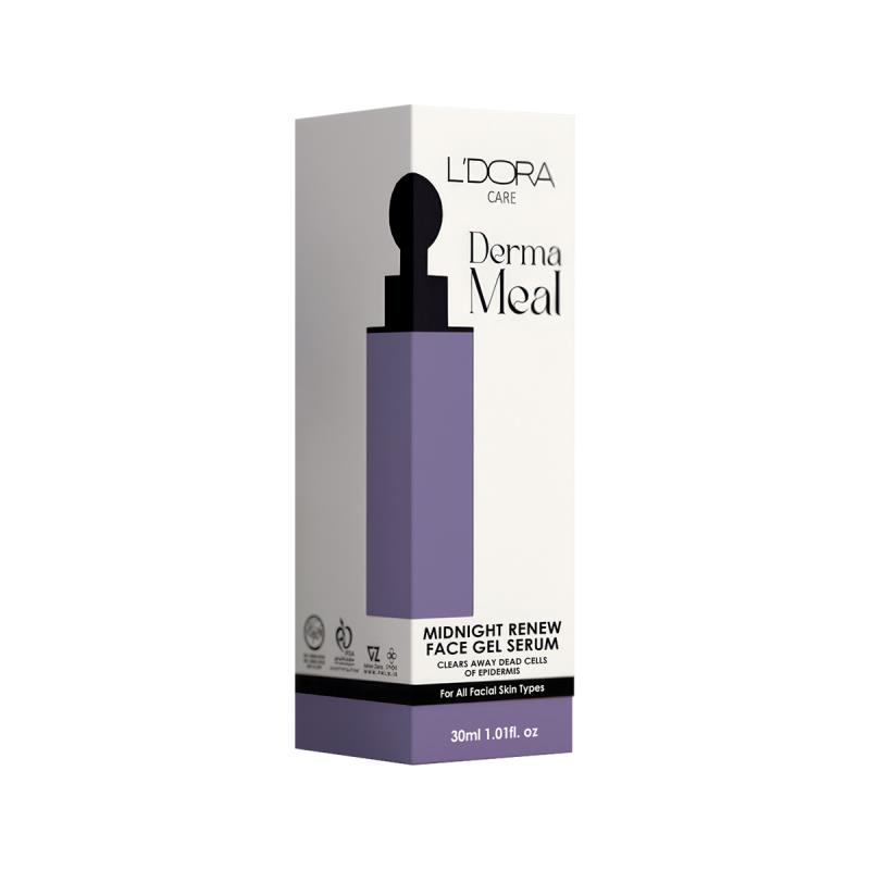 سرم ژل احیاکننده پوست صورت مناسب شب