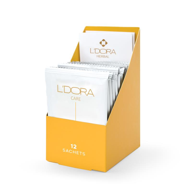 ماسک پودری اسپیرولینا هیدروژلی حاوی سفیده تخم مرغ و کیوتن لدورا کر 12 عددی