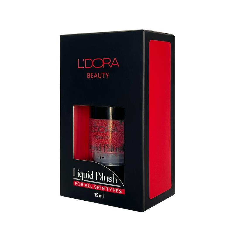 رژگونه مایع «مرجانی» لدورا مناسب انواع پوست