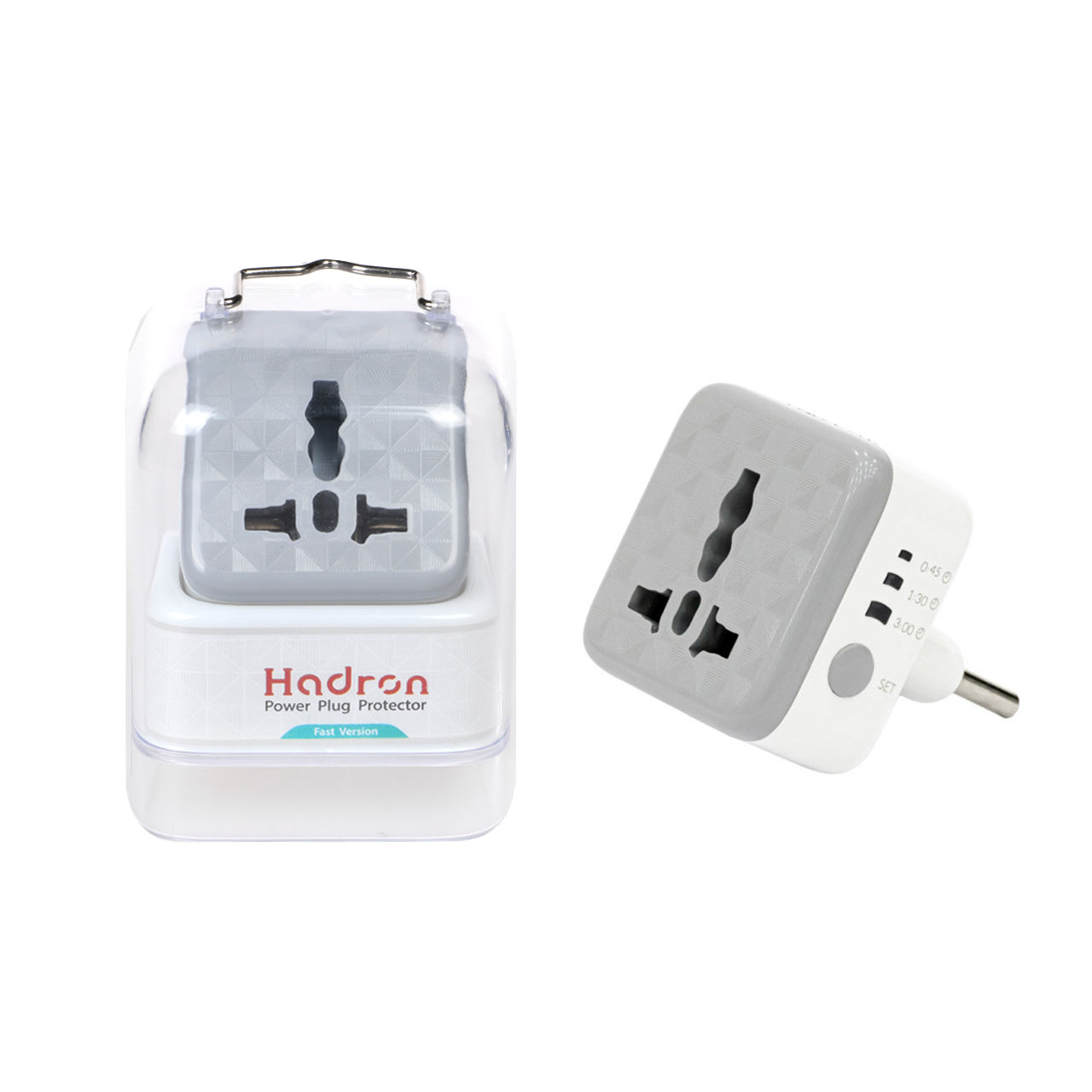 مبدل دو شاخه برق تایمردار هادرون مدل P103