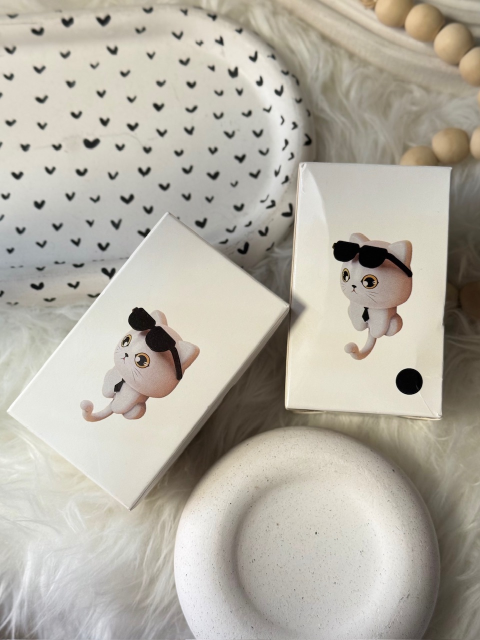 جاکلیدی دیواری طرح گربه