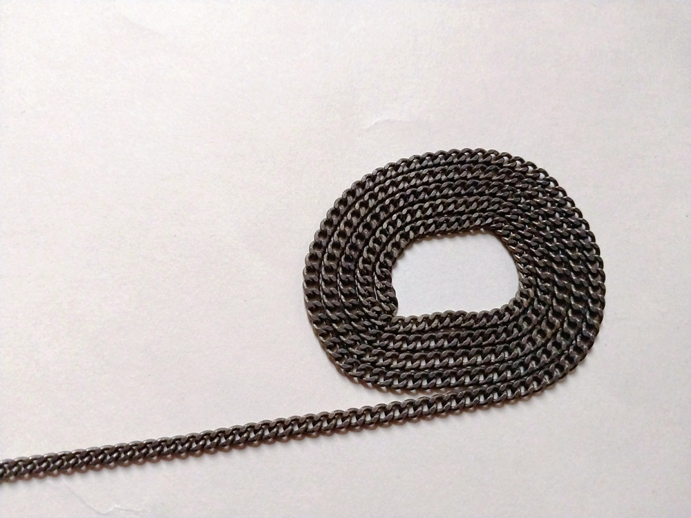 زنجیر برنزی کارتیر یک متری مناسب ساخت زیورآلات