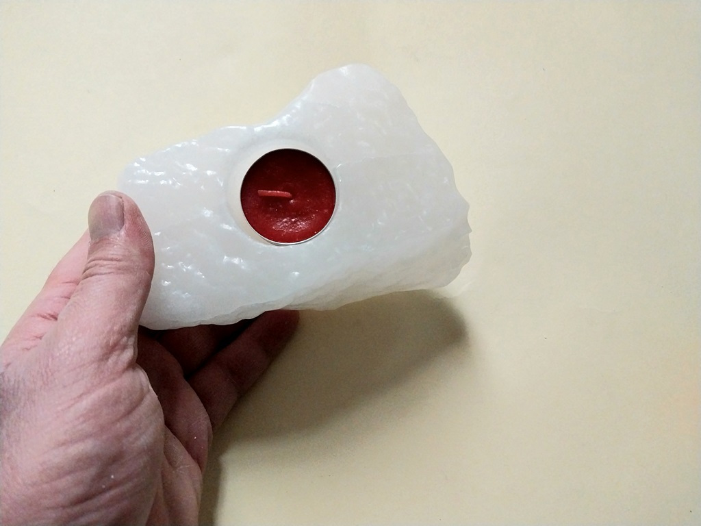 جا شمعی سنگ نمک
