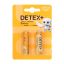 باتری قلم Detex+ AA مدل Zinc Carbon R6P بسته 2 عددی